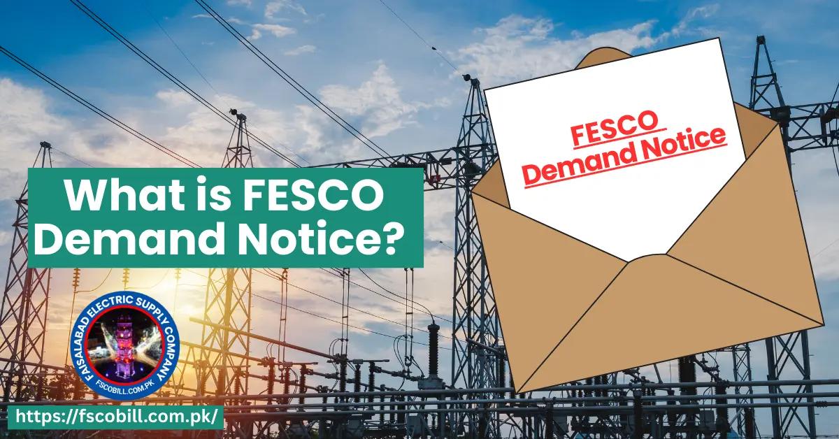 FESCO Demand Notice 4 fesco demand notice